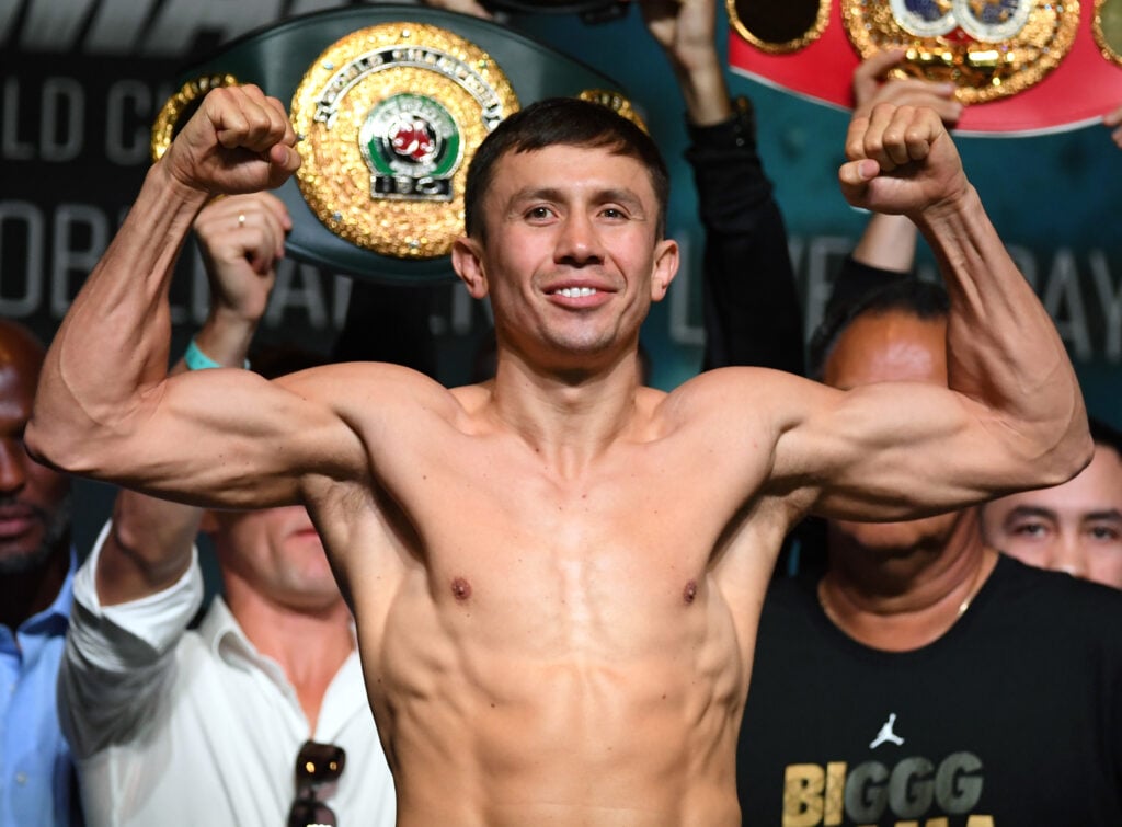 Gennady Golovkin v Canelo Alvarez - Weigh-in