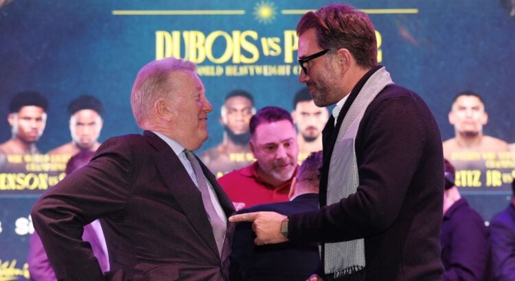 Image of Frank Warren and Eddie Hearn