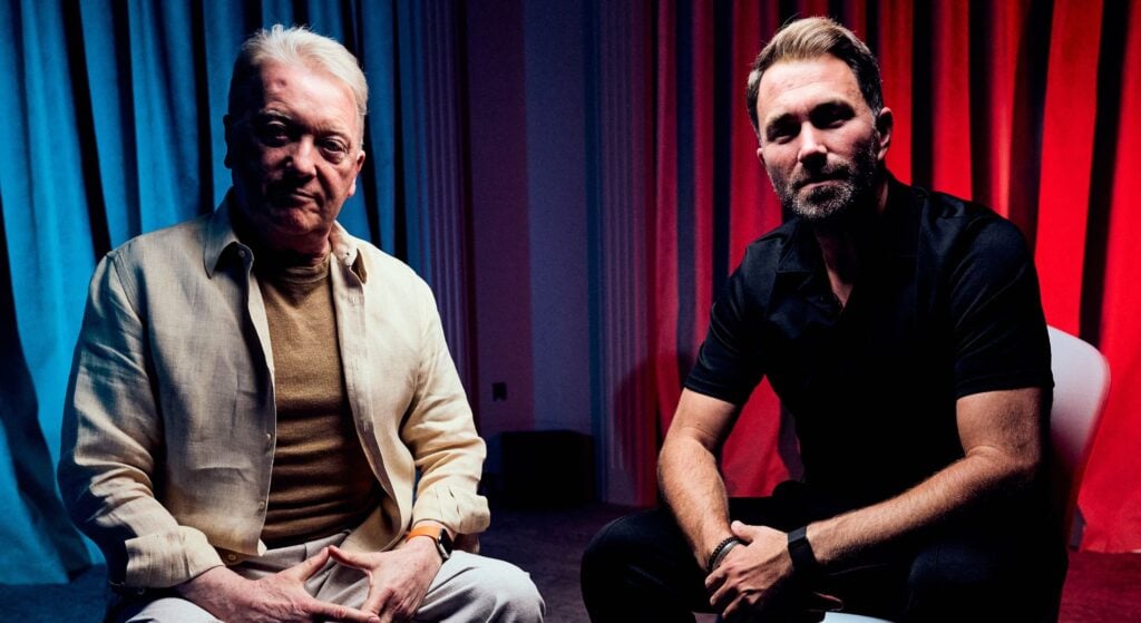 Image of Frank Warren and Eddie Hearn