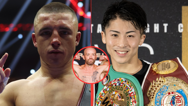 Nick Ball, TJ Doheny and Naoya Inoue