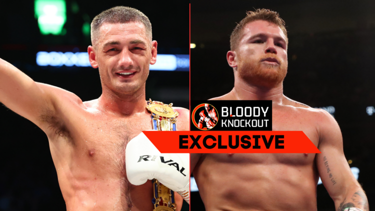 Jack Cullen and Canelo Alvarez