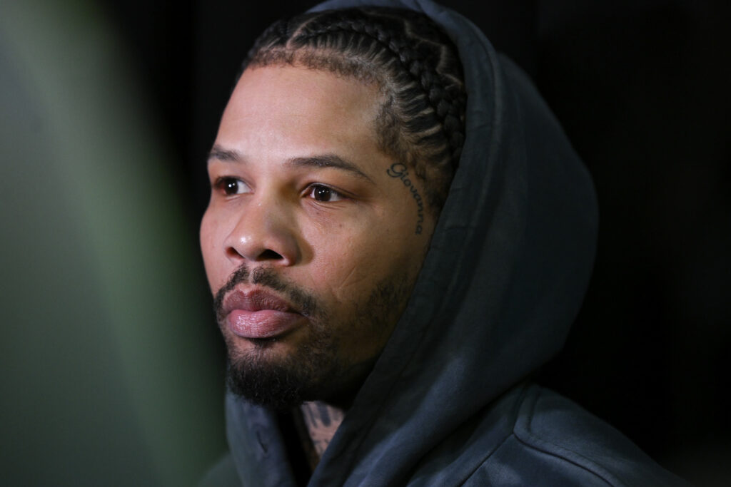 Gervonta Davis at an open workout