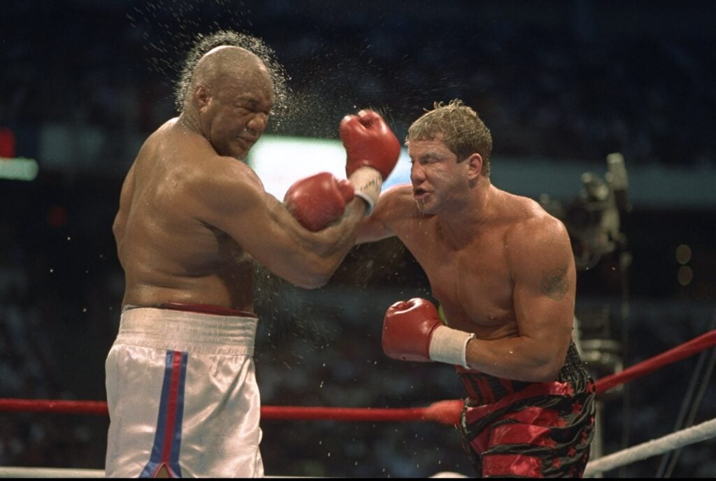 George Foreman vs Tommy Morrison