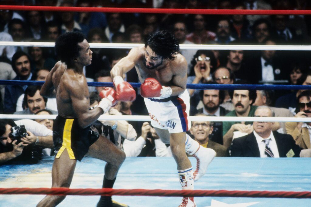 Sugar Ray Leonard v Roberto Duran