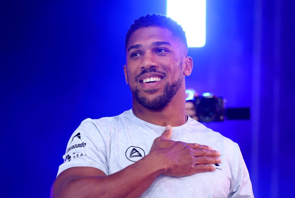 Anthony Joshua v Daniel Dubois: Riyadh Season - Wembley Edition Weigh-In