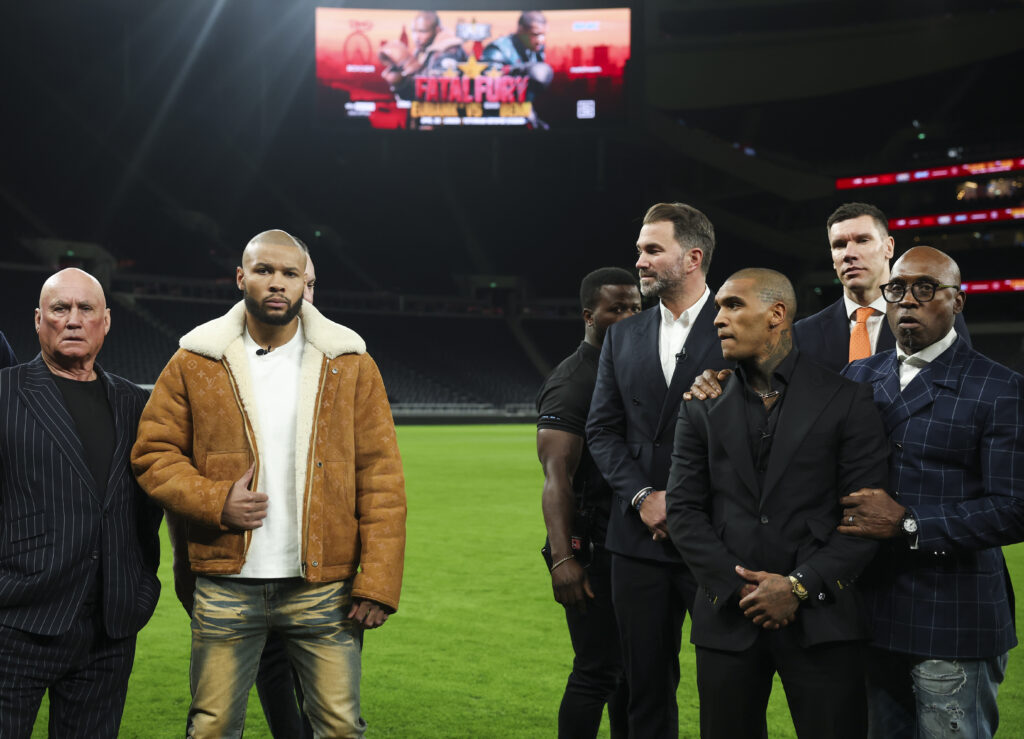Image of Chris Eubank Jr and Conor Benn