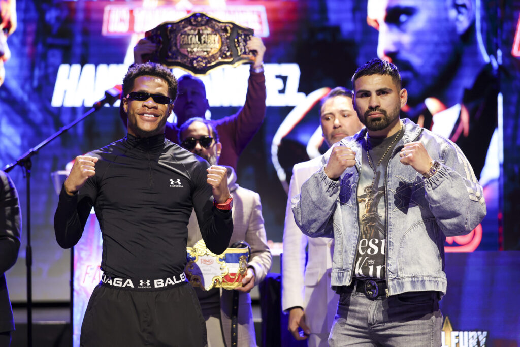 Image of Devin Haney and Jose Ramirez