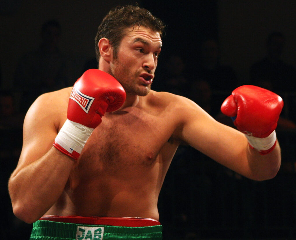 Tyson Fury in ring
