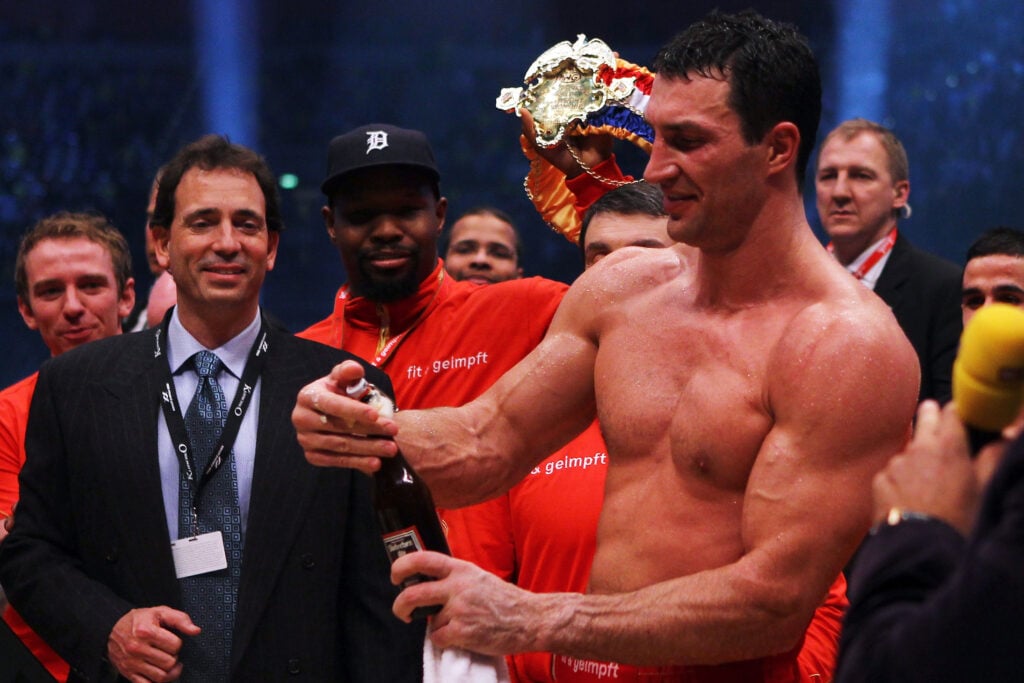 Wladimir Klitschko after victory