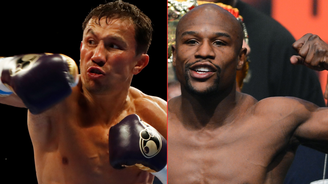 Gennadiy Golovkin and Floyd Mayweather