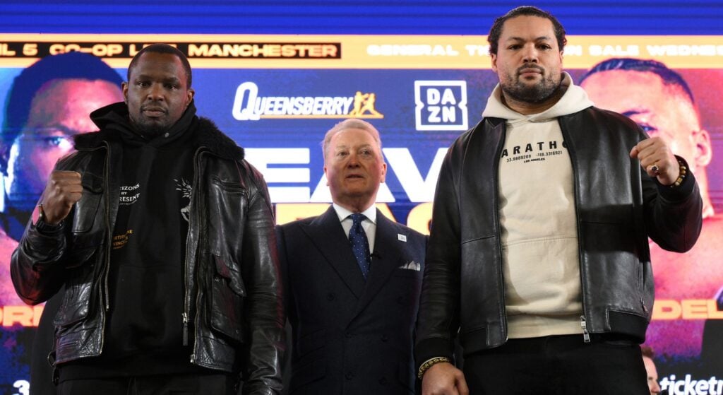 Image of Dillian Whyte and Joe Joyce