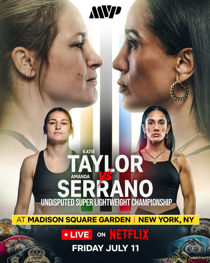 Poster for Taylor vs Serrano 3
