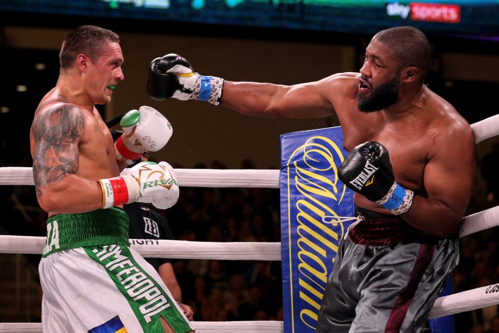 Oleksandr Usyk v Chazz Witherspoon