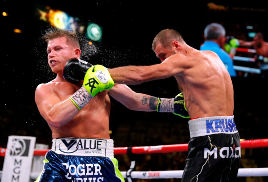 Canelo Alvarez fighting Sergey Kovalev