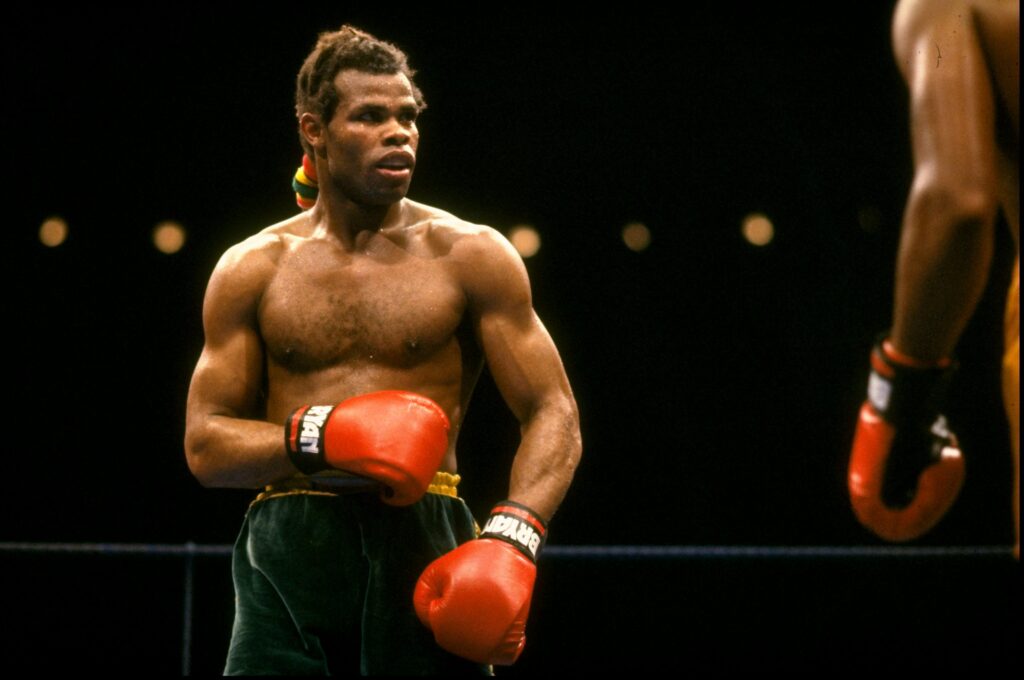 Kirkland Laing in the ring
