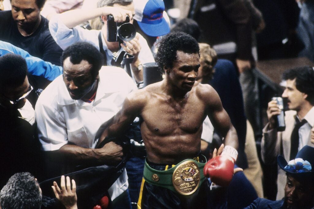Sugar Ray Leonard v Roberto Duran