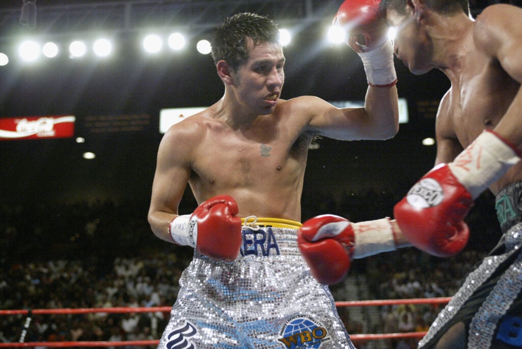 Marco Antonio Barrera in ring
