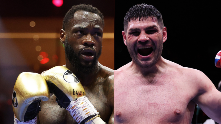 Deontay Wilder and Filip Hrgovic