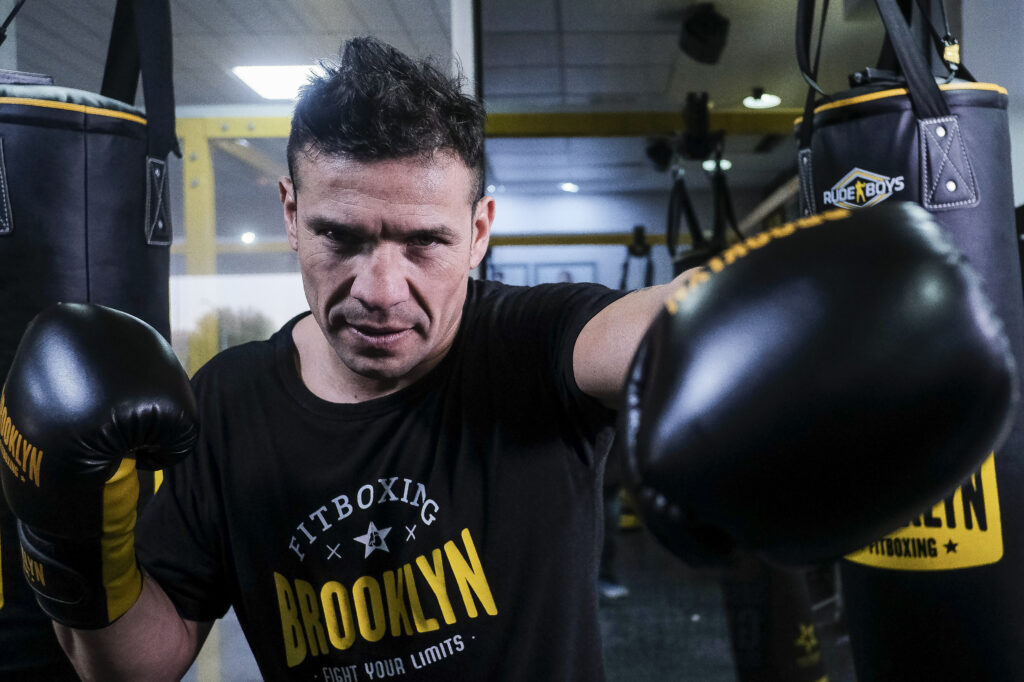Sergio Maravilla Martinez training in Madrid