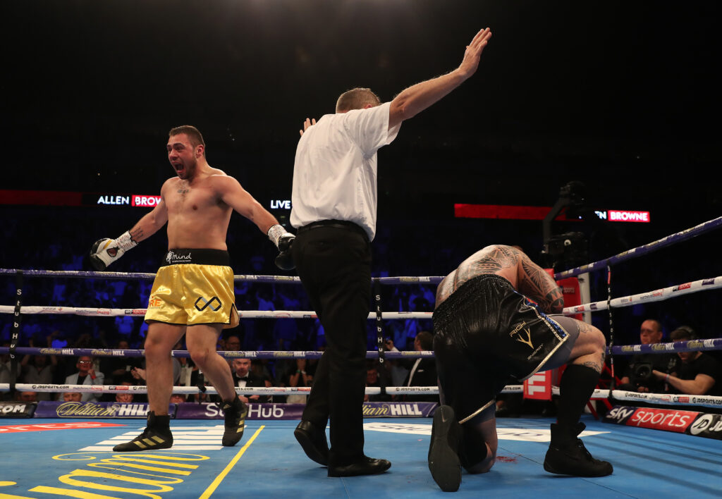 Dave Allen defeats Lucas Browne