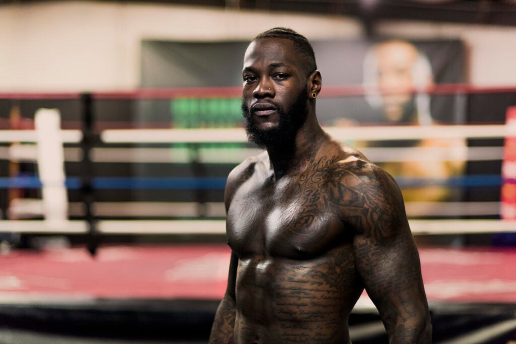 Deontay Wilder Prepares To Fight Tyson Fury