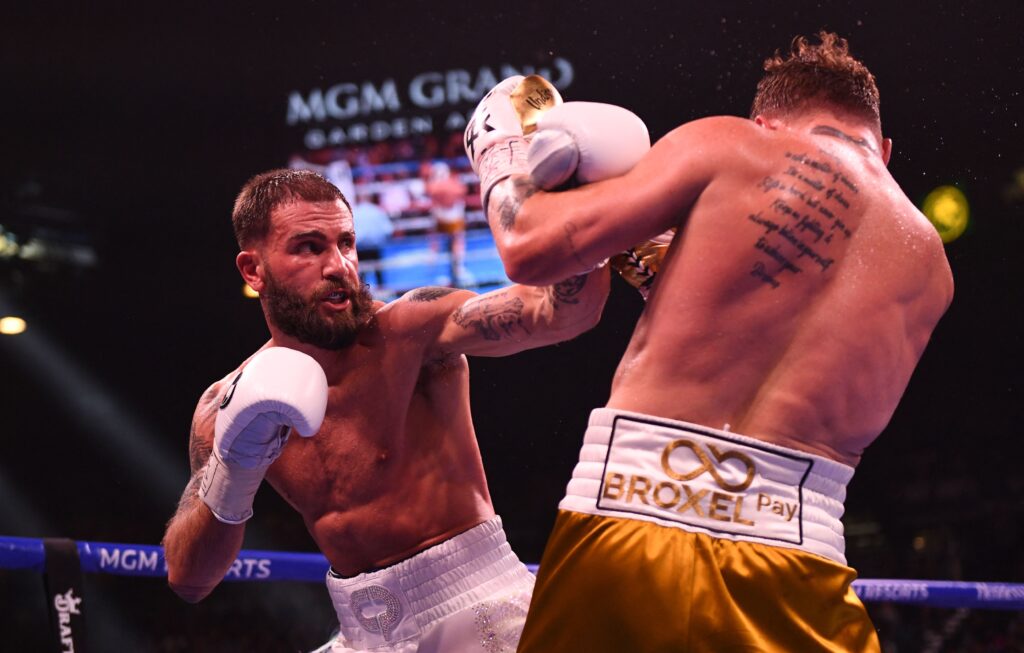 Caleb Plant fighting Canelo Alvarez