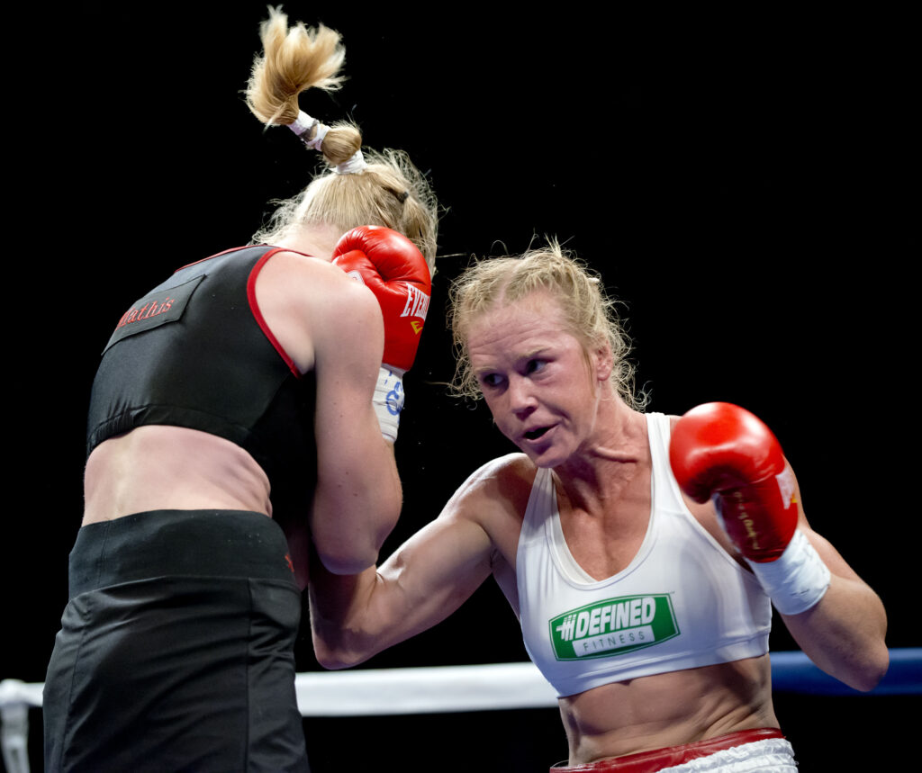 Holly Holm boxing