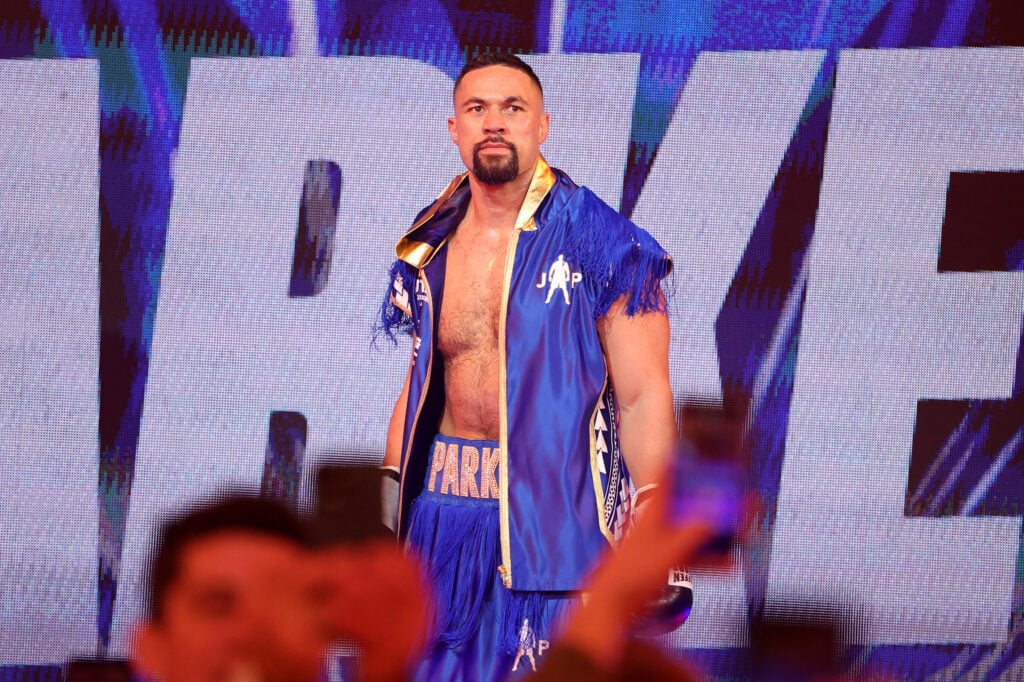 Joseph Parker before his fight with Faiga Opelu
