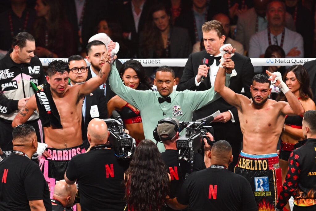 Mario Barrios vs Abel Ramos ends in a draw