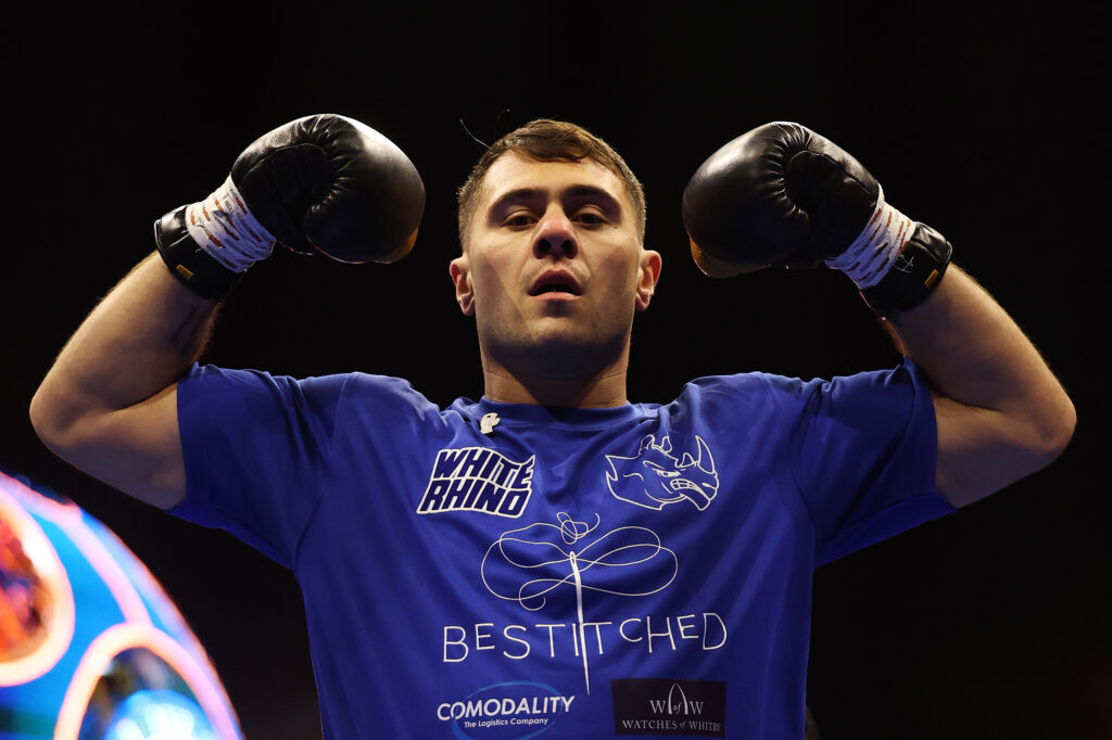 Dave Allen pictured at a media workout