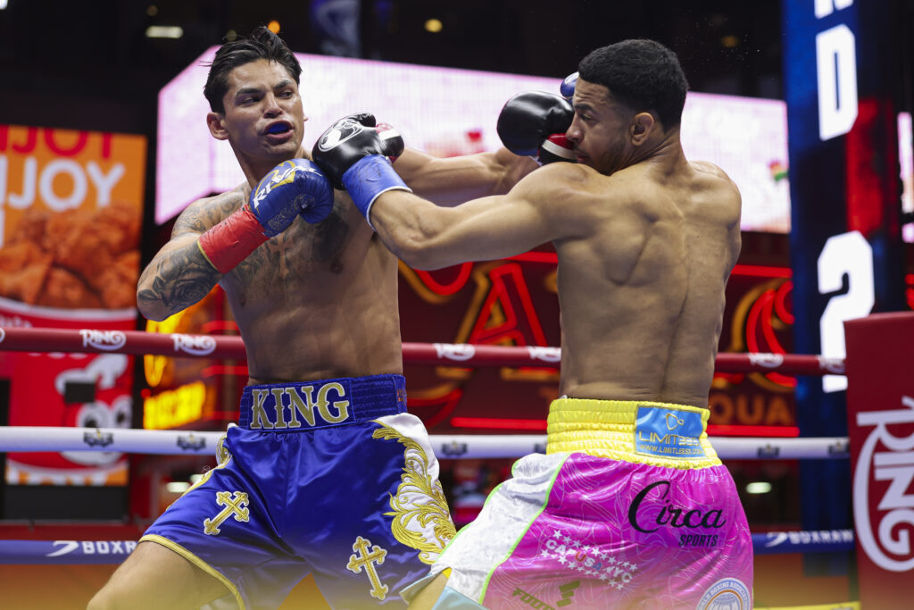 Ryan Garcia fighting Rolando Romero