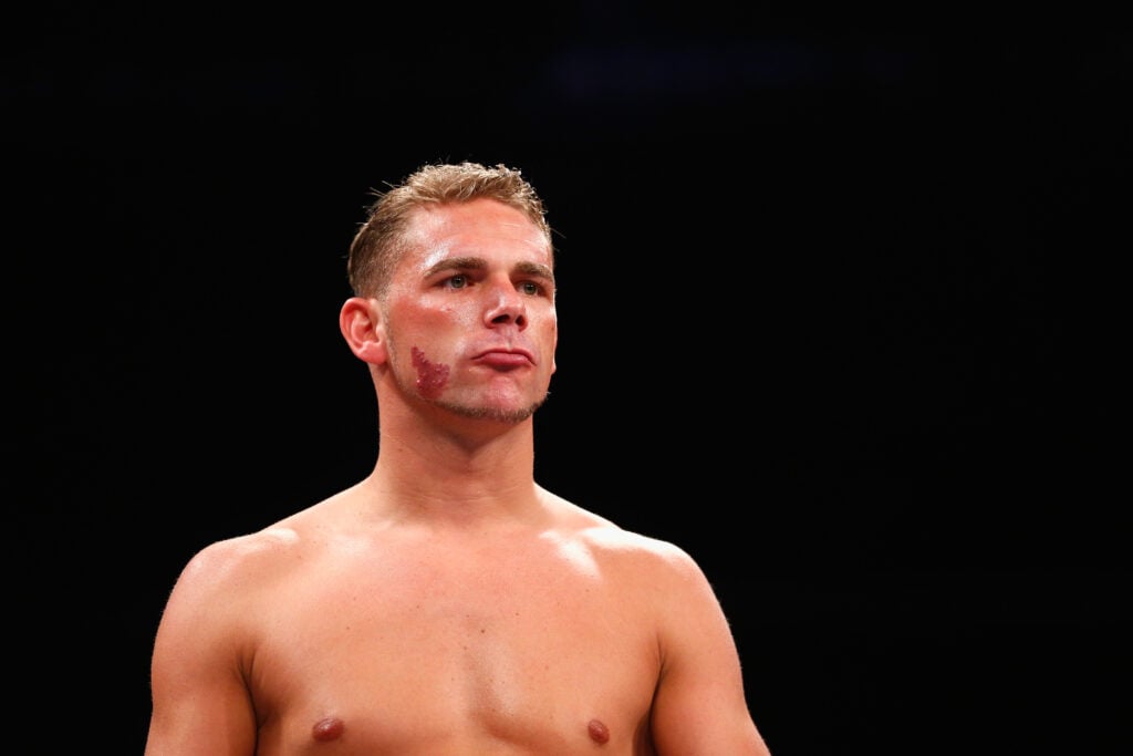 Billy Joe Saunders during his fight with Chris Eubank Jr