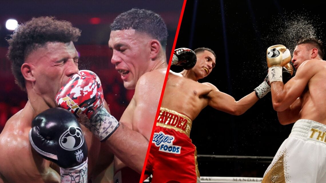 David Benavidez vs David Morrell split with David Benavidez vs Ronald Gavril