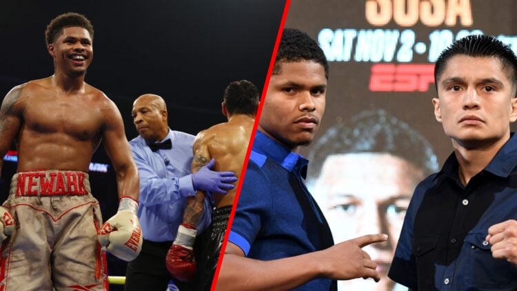 Shakur Stevenson after beating Artem Harutyunyan split with Shakur Stevenson facing off against Joet Gonzalez