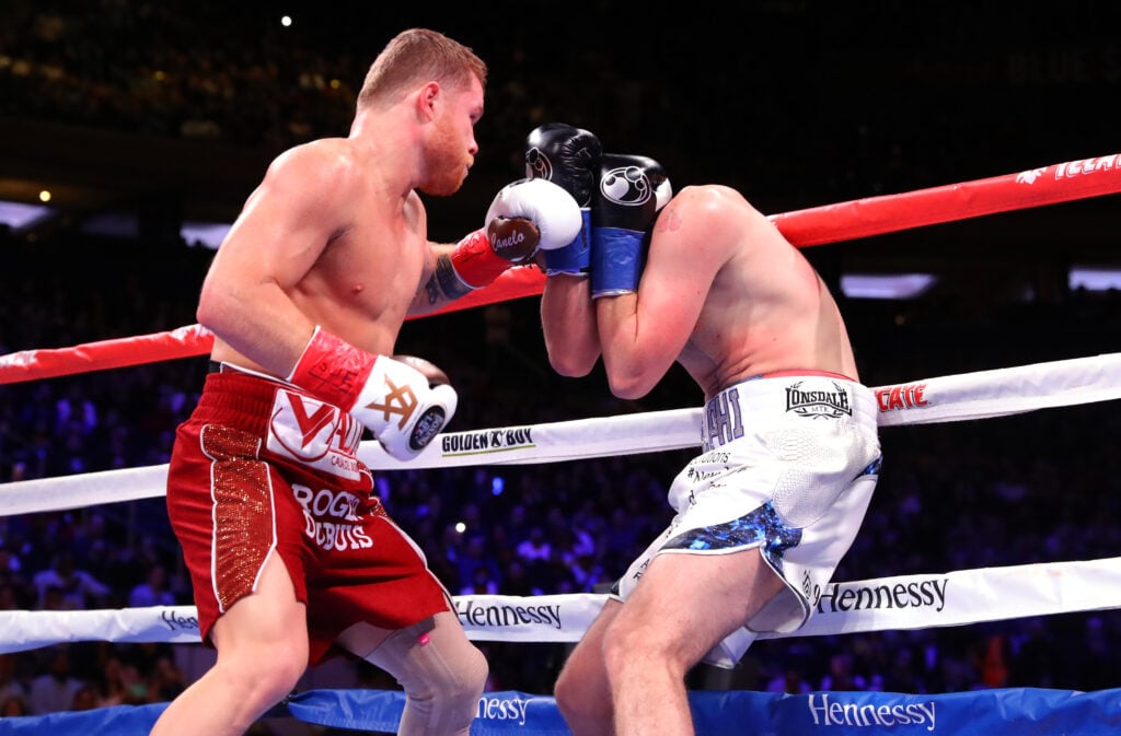 Canelo Alvarez v Rocky Fielding