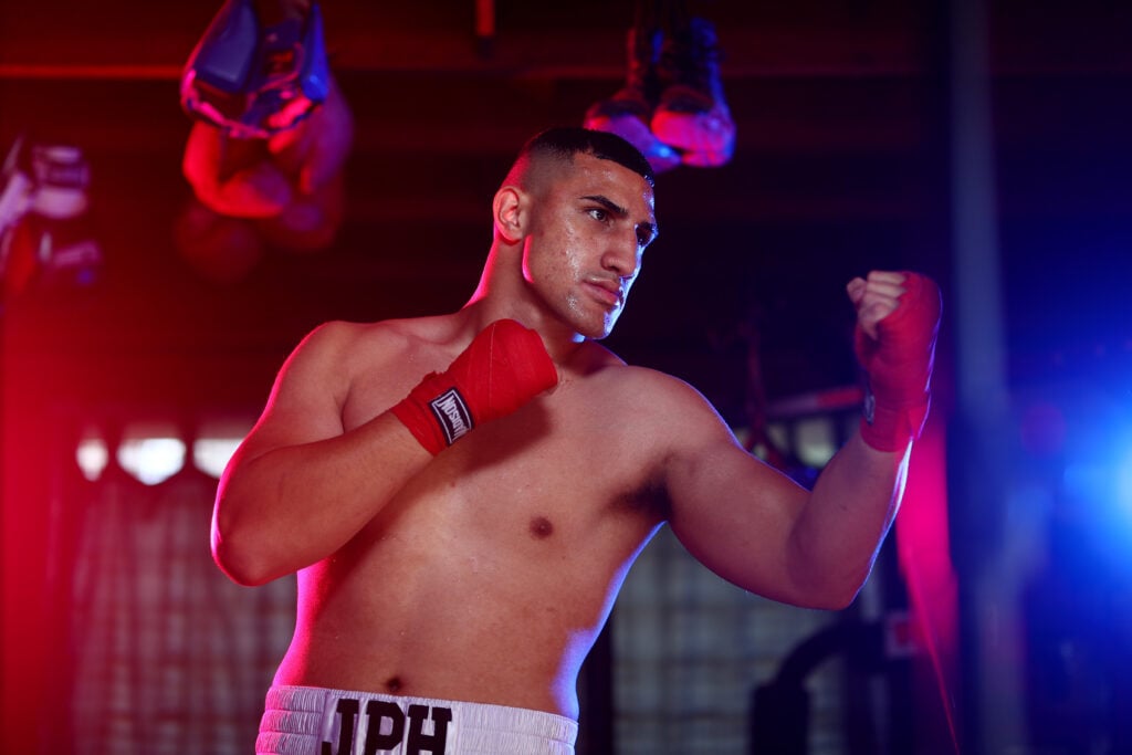 Justis Huni during a photoshoot