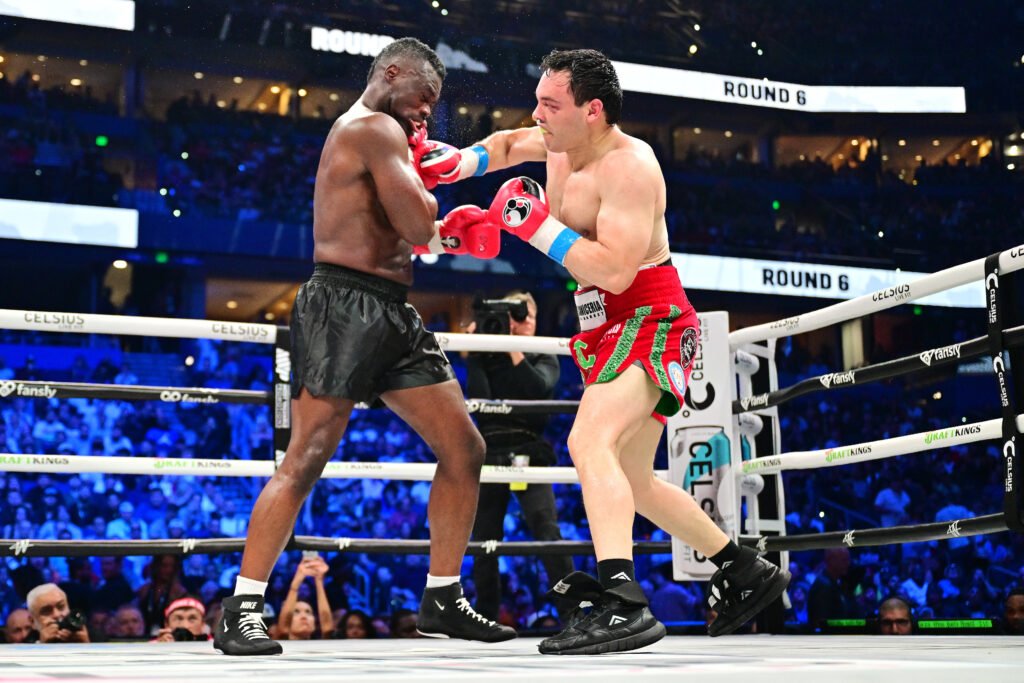 Julio Cesar Chavez Jr. fighting Uriah Hall