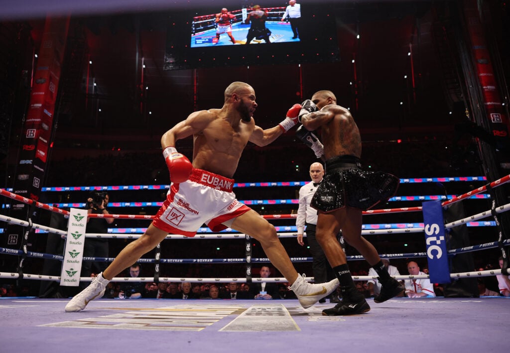 Chris Eubank Jr fighting Conor Benn