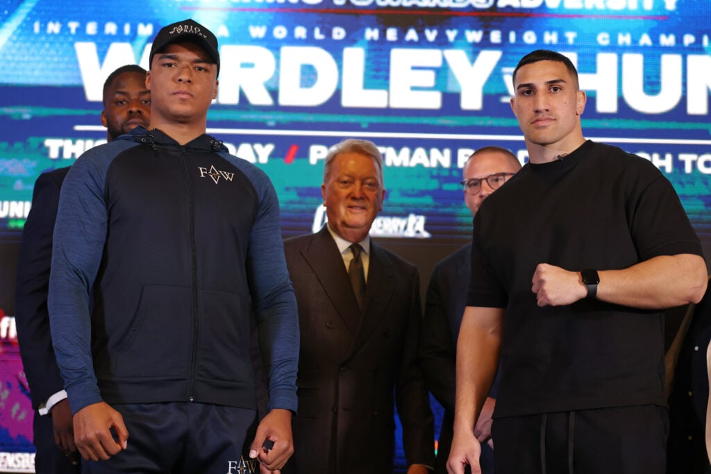 Fabio Wardley v Justis Huni Press Conference