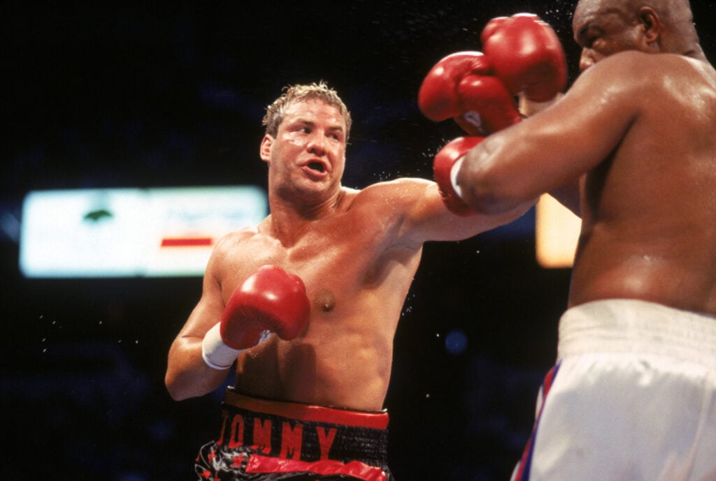 Tommy Morrison v George Foreman