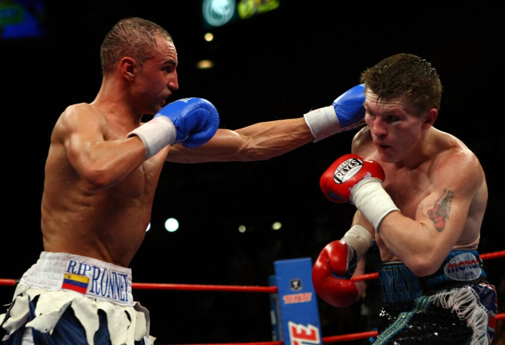 Ricky Hatton boxing Paulie Malignaggi