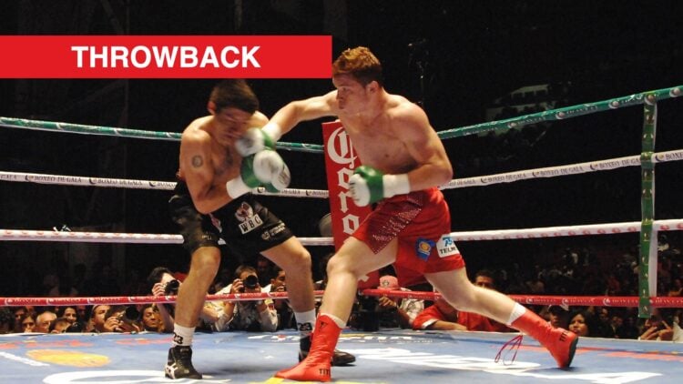 Canelo in the ring