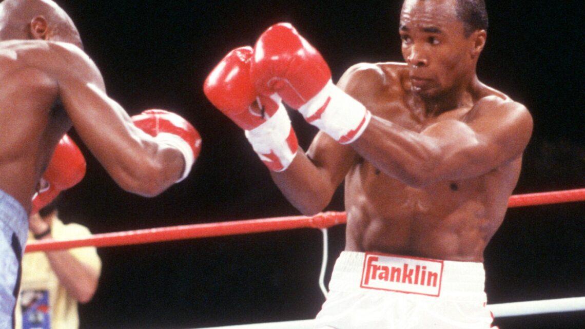 Sugar Ray Leonard vs Marvin Hagler