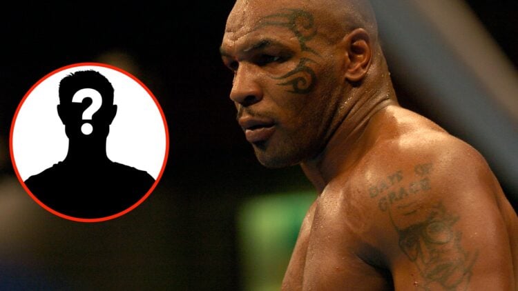 Mike Tyson looks on during a heavyweight fight against Danny Williams on July 30, 2004 at Freedom Hall in Louisville