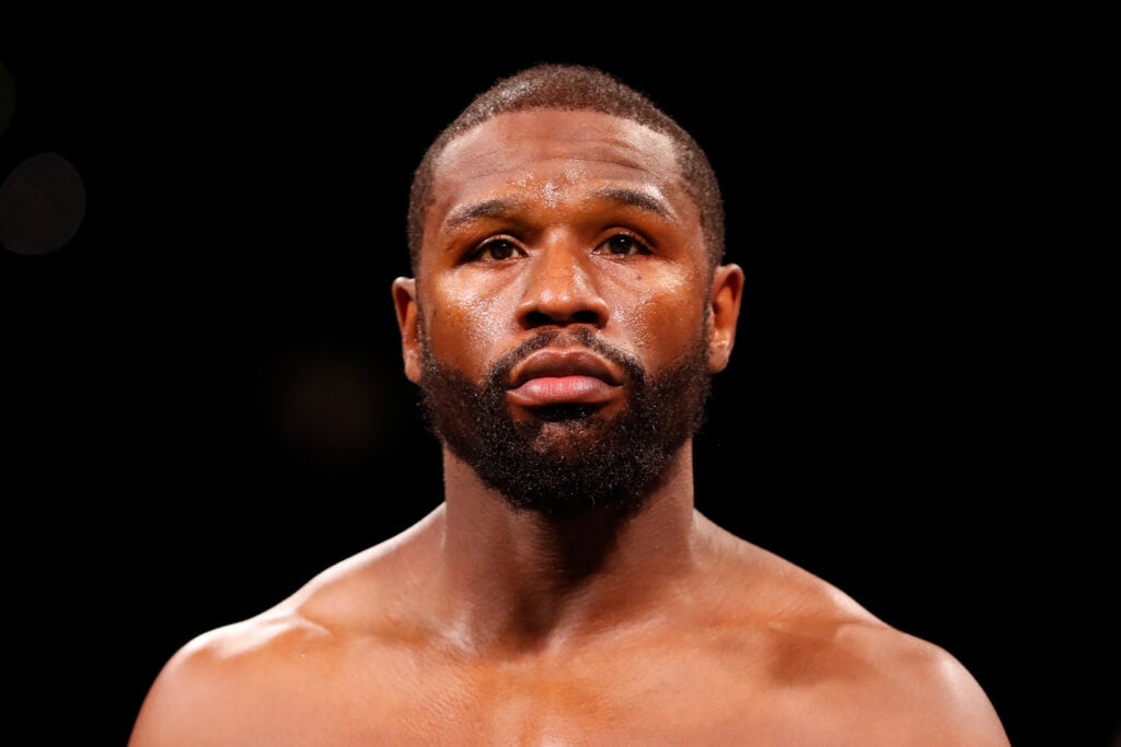 Floyd Mayweather ahead of fighting Logan Paul