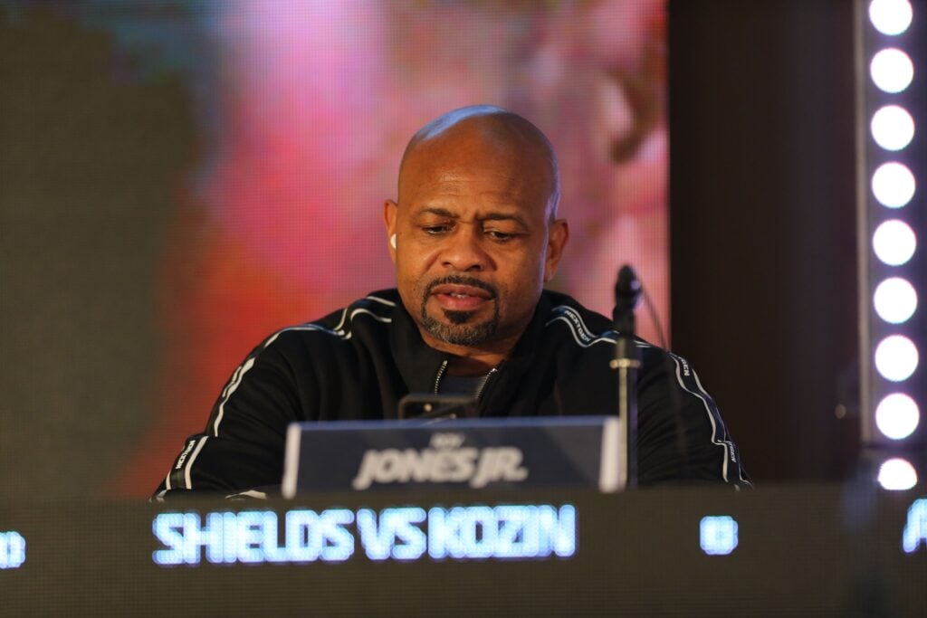 Roy Jones Jr. at press conference