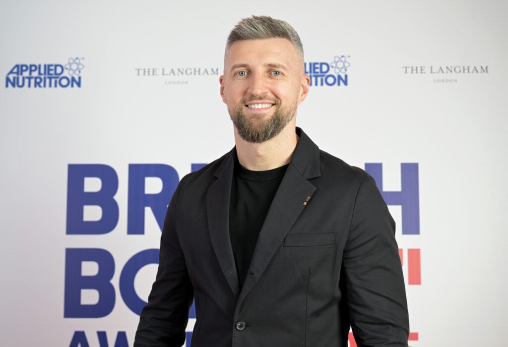Carl Froch at The British Boxing Awards