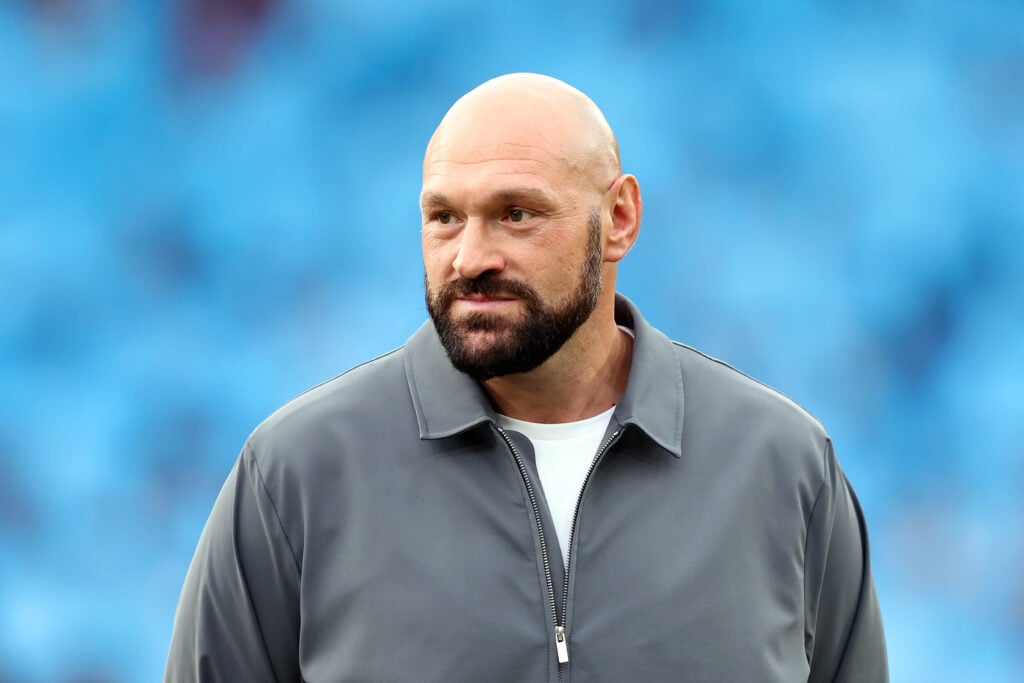 Tyson Fury at Soccer Aid 2025
