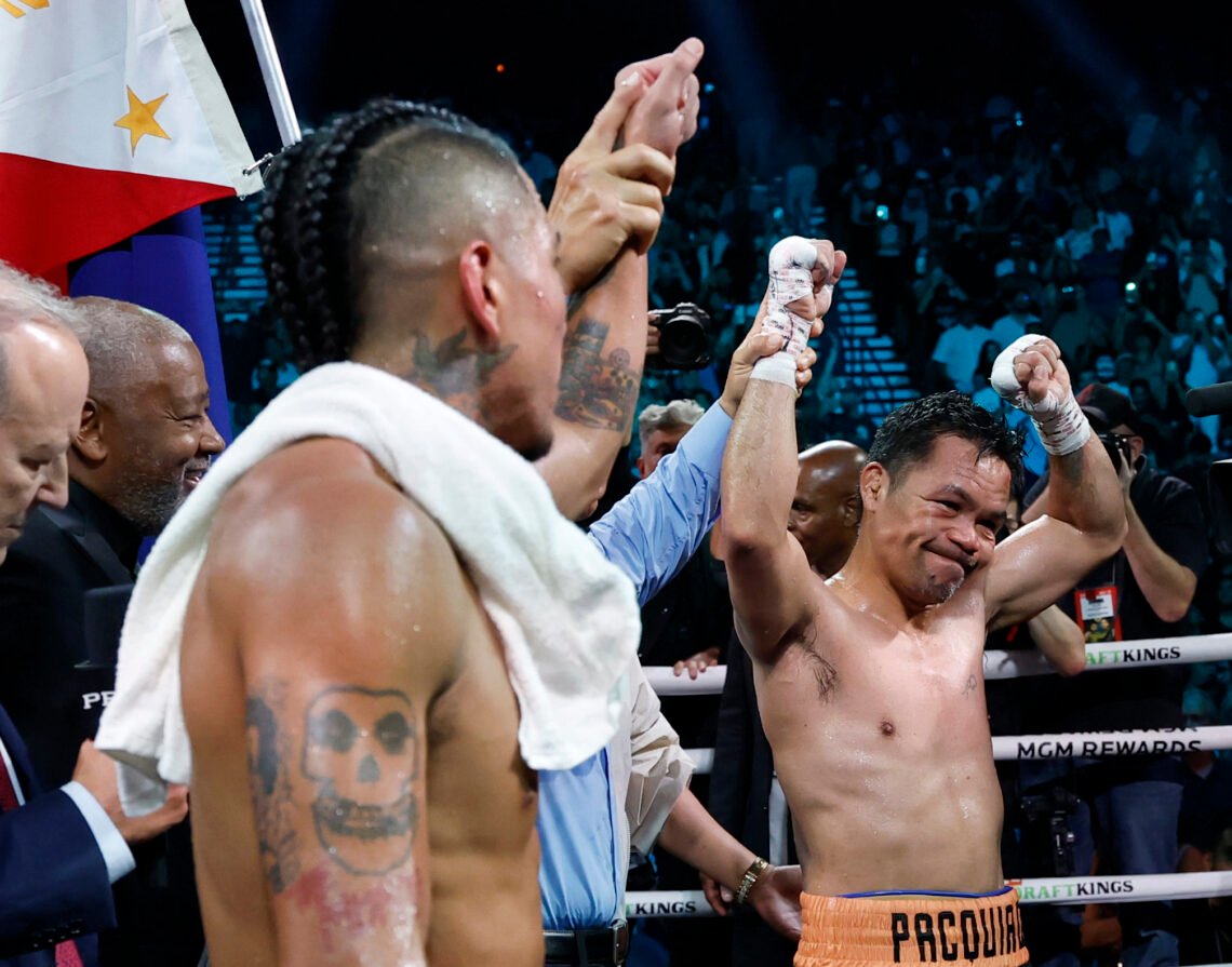 Nobody won'... Manny Pacquiao's controversial draw with Mario Barrios  bashed by former opponent