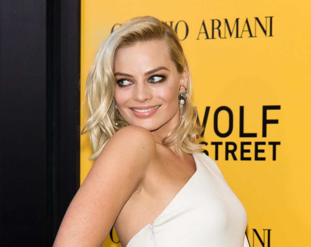 Margot Robbie at The Wolf of Wall Street premiere